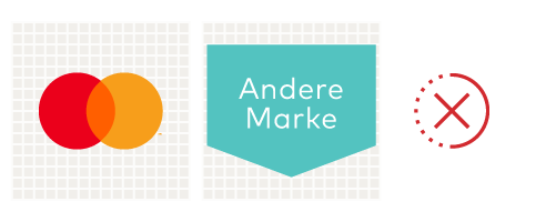 Uneinheitliche Darstellung mit anderen Logos Uneinheitliche Darstellung mit anderen Logos