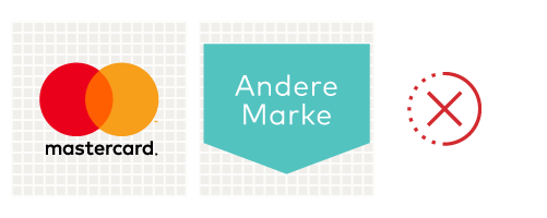 Uneinheitliche Darstellung mit anderen Logos Uneinheitliche Darstellung mit anderen Logos