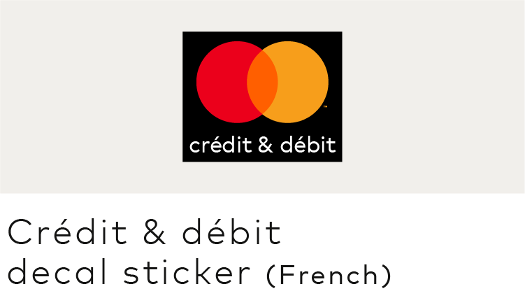 Image of the horizontal Mastercard grayscale version