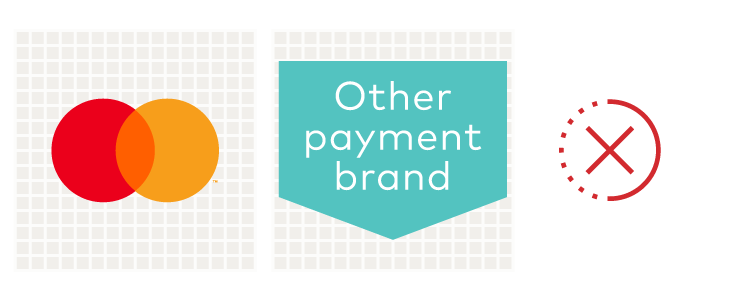 Image of insufficient logo parity Image of insufficient logo parity