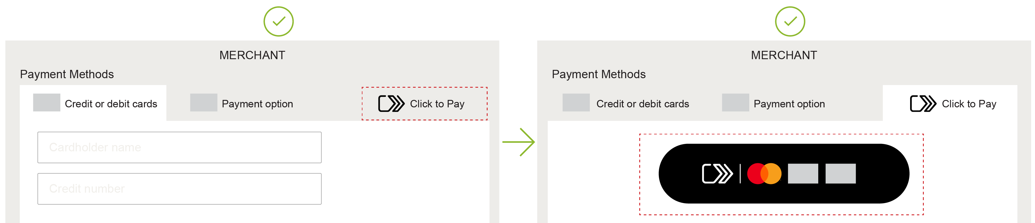 Image of the SRC payment icon checkmark