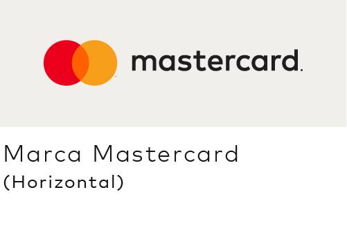 Imagen de la configuración horizontal de Mastercard