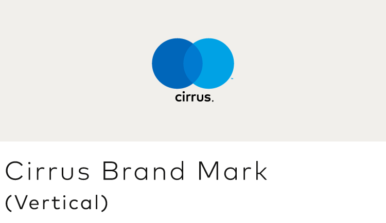 Image of the Cirrus Brand Mark vertical configuration