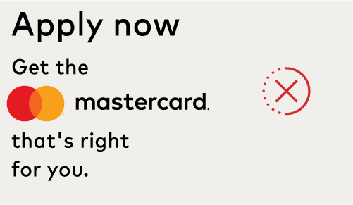Image of incorrect read-through of the Mastercard logo Image of incorrect read-through of the Mastercard logo