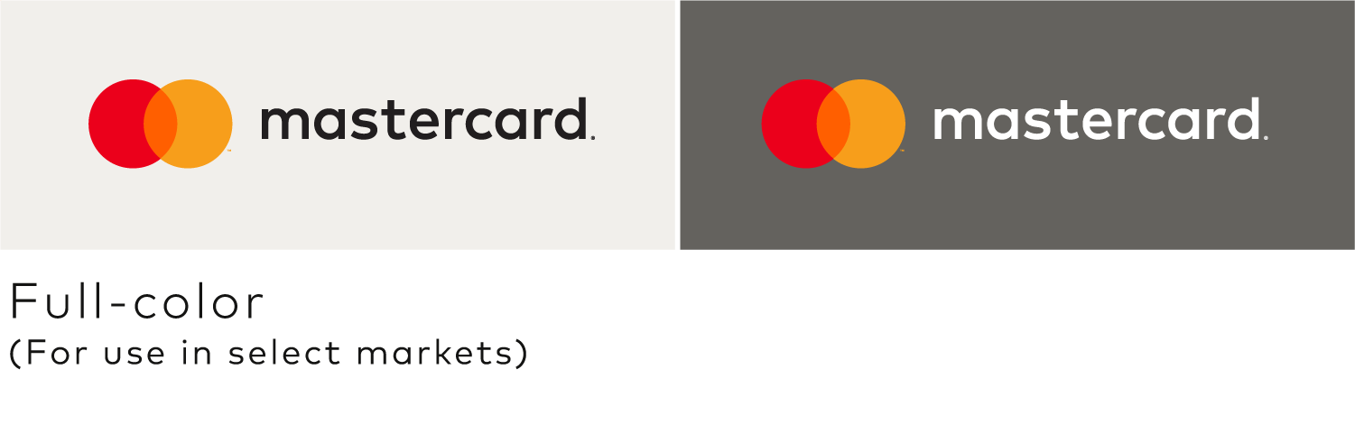 Image of the horizontal Mastercard full color version