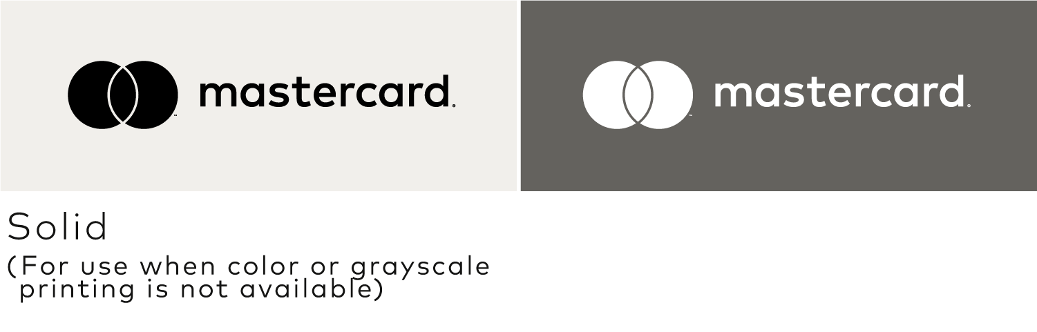 Image of the horizontal Mastercard solid version