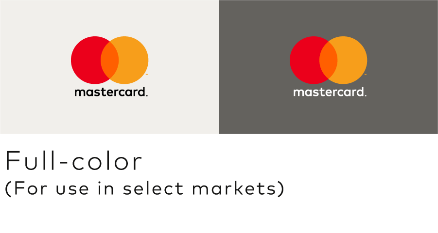 Image of the vertical Mastercard full color version