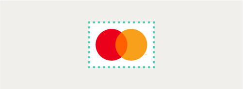 Image of Mastercard Symbol clear space