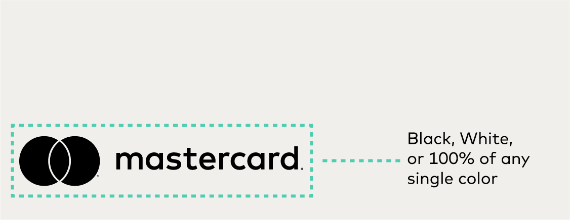 Mastercard Brand Mark solid color specifications
